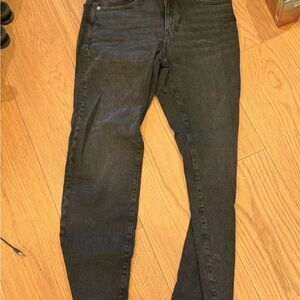 H&M Women Dark Gray Skinny Jeans